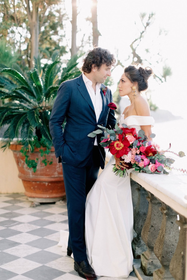 Свадьба на итальянской вилле с видом на