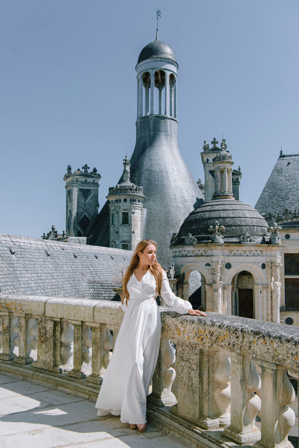 Предсвадебная съемка на улицах Парижа