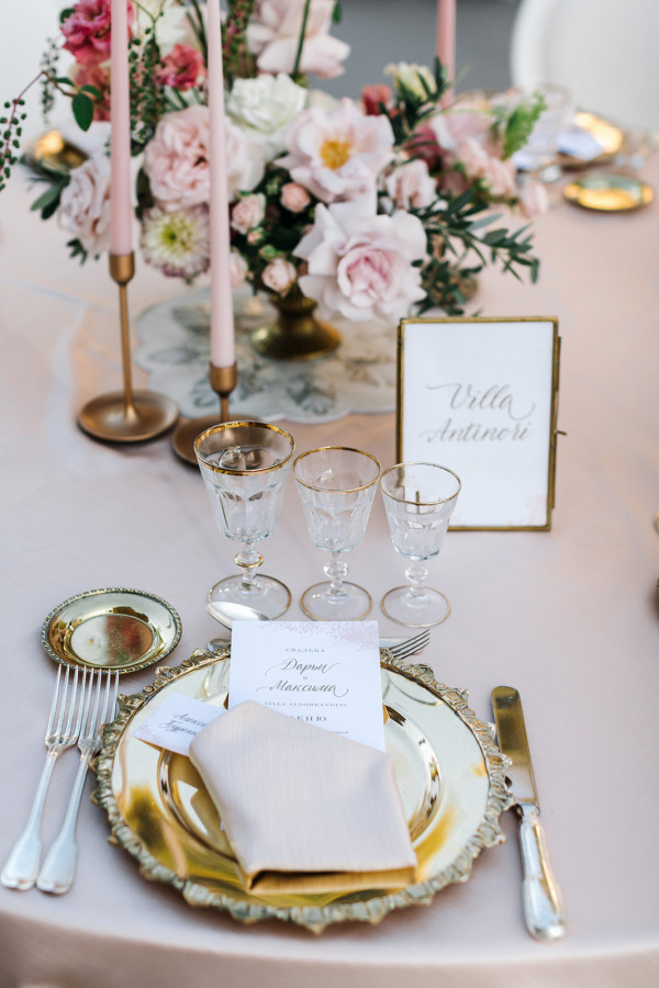 Cвадьба в садах итальянской виллы Альдобрандини