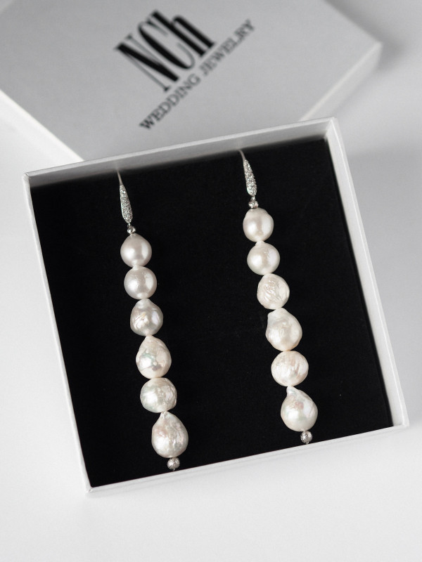 Серьги на свадьбу: 12 вариантов до 7000