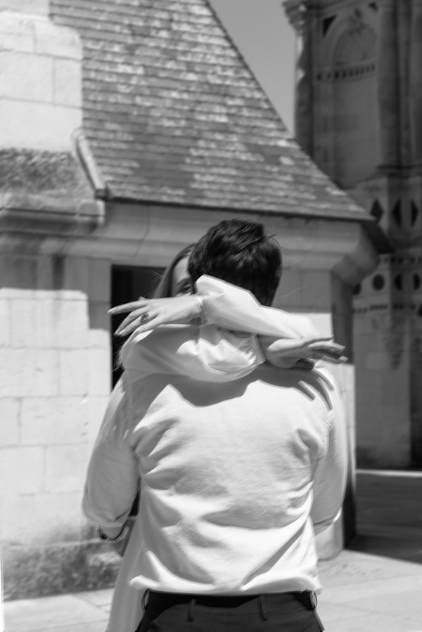 Предсвадебная съемка на улицах Парижа