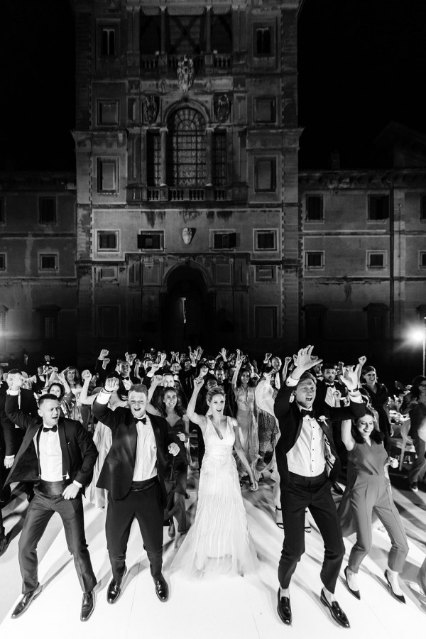 Cвадьба в садах итальянской виллы Альдобрандини