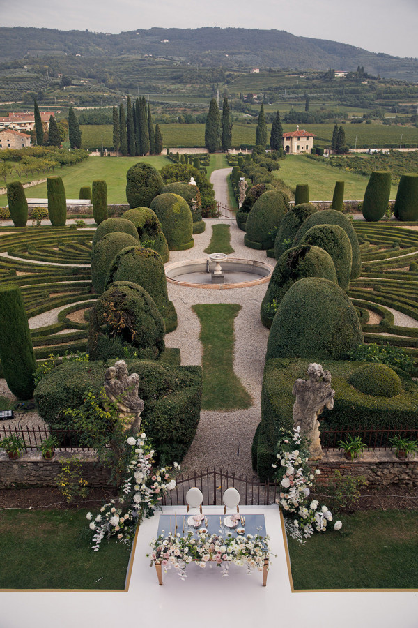 Свадьба во дворце на холмах Вальполичеллы