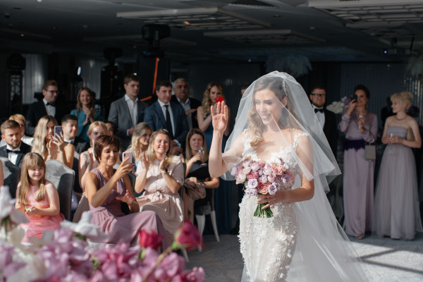 Романтичная свадьба в отеле The St. Regis