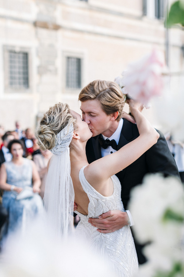 Cвадьба в садах итальянской виллы Альдобрандини