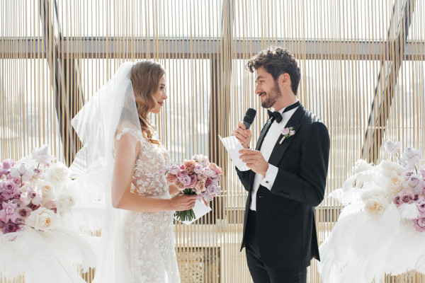 Романтичная свадьба в отеле The St. Regis