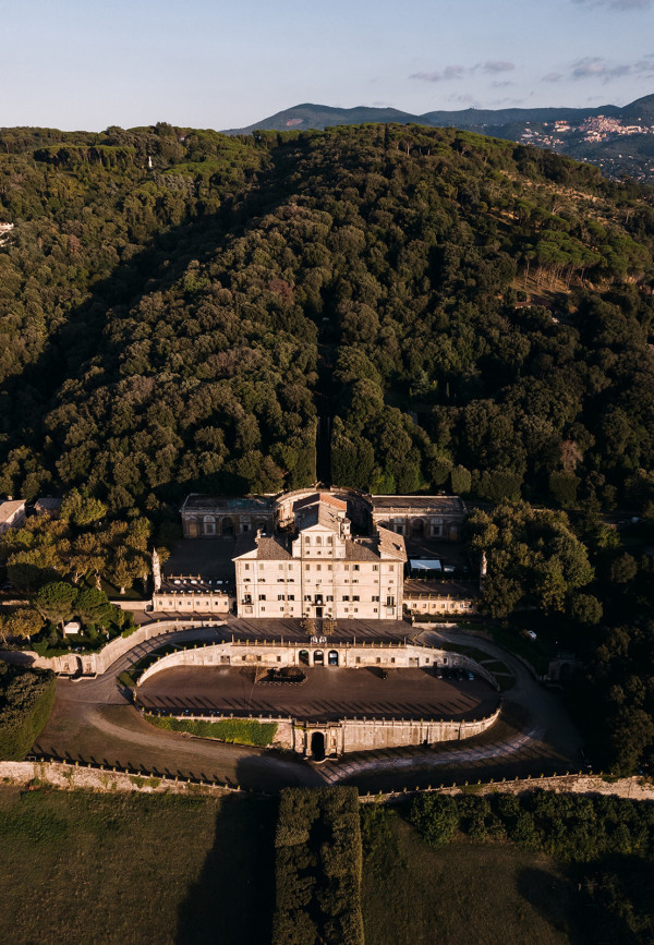 Cвадьба в садах итальянской виллы Альдобрандини