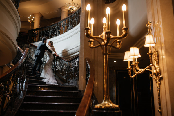 Романтичная свадьба в отеле The St. Regis