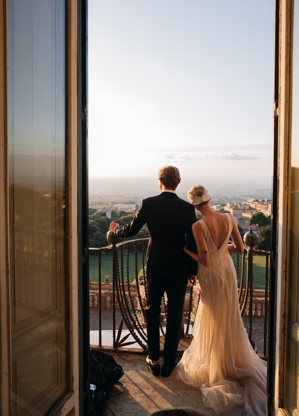 Cвадьба в садах итальянской виллы Альдобрандини