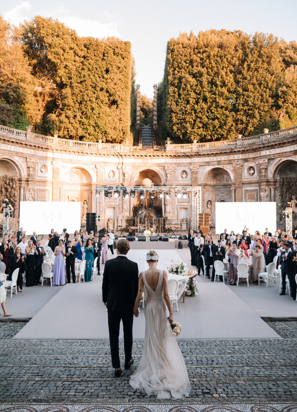 Cвадьба в садах итальянской виллы Альдобрандини