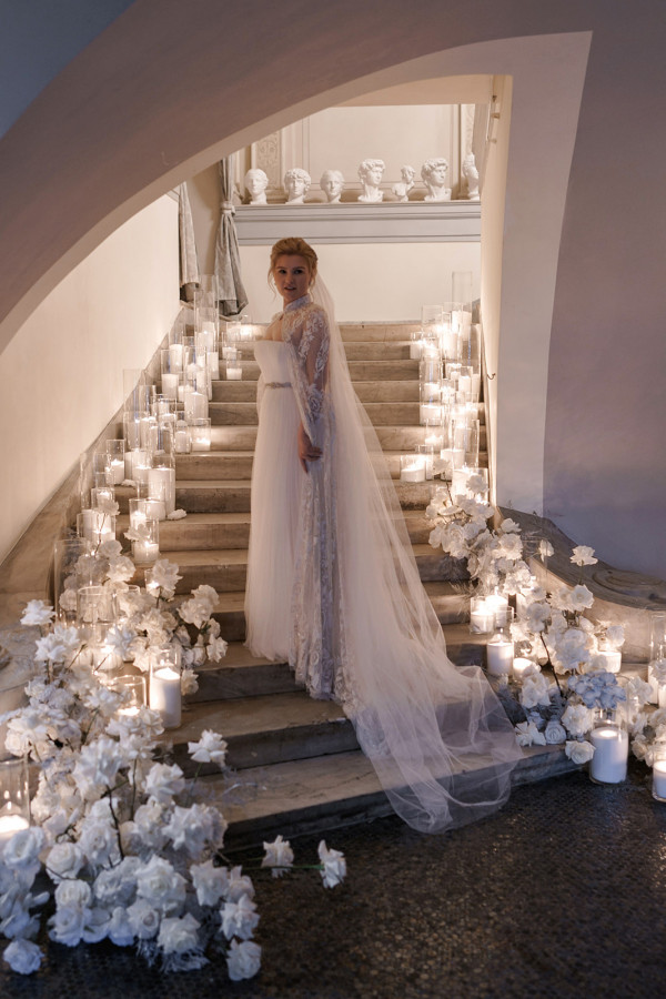 Нежная классическая свадьба в особняке Смирнова