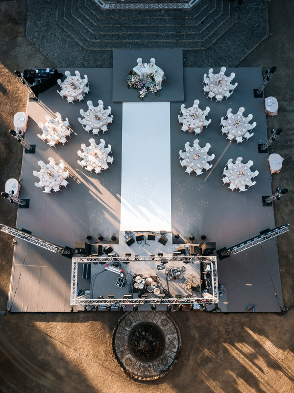 Cвадьба в садах итальянской виллы Альдобрандини