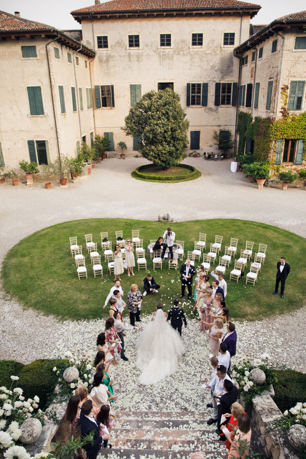 Свадьба во дворце на холмах Вальполичеллы