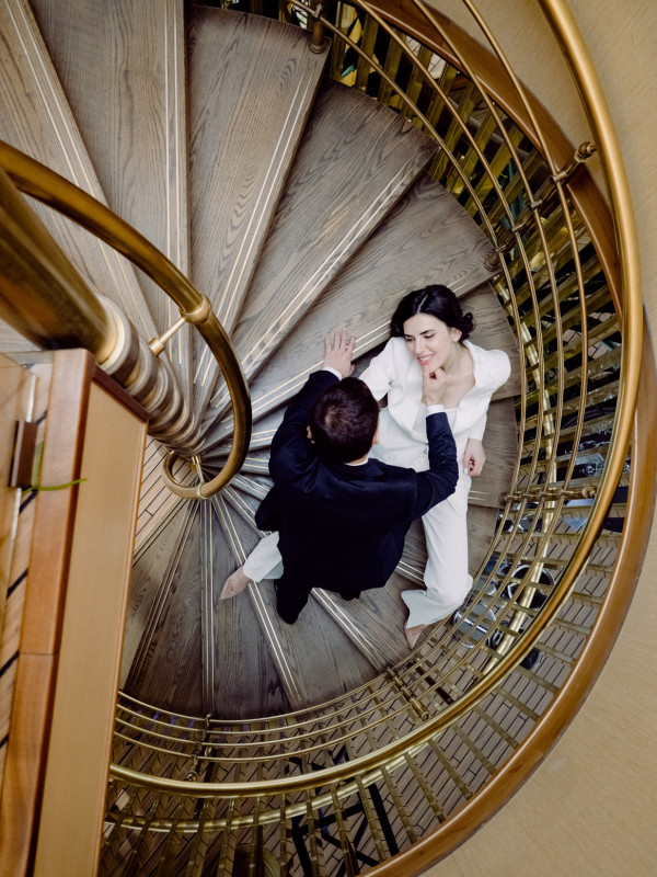 Камерная свадьба на яхте «Флотилия Radisson Royal»