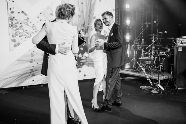 Роскошная свадебная церемония с видом на Кремль