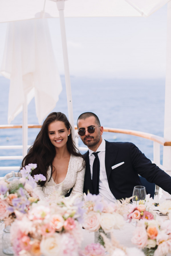 Свадьба украинской модели Анны Андрес на Лазурном