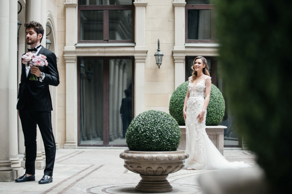 Романтичная свадьба в отеле The St. Regis