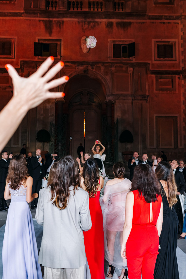 Cвадьба в садах итальянской виллы Альдобрандини