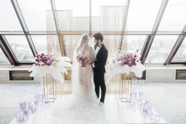 Романтичная свадьба в отеле The St. Regis