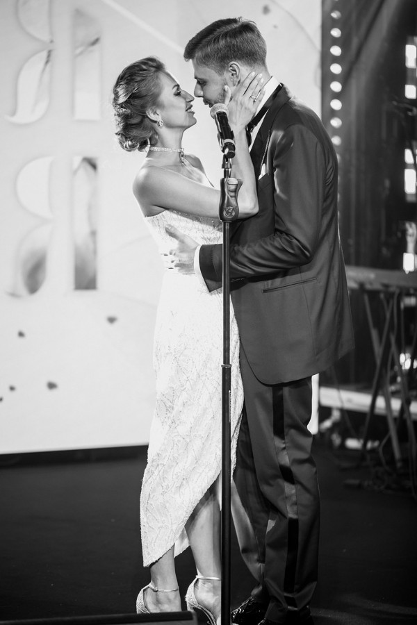 Роскошная свадебная церемония с видом на Кремль