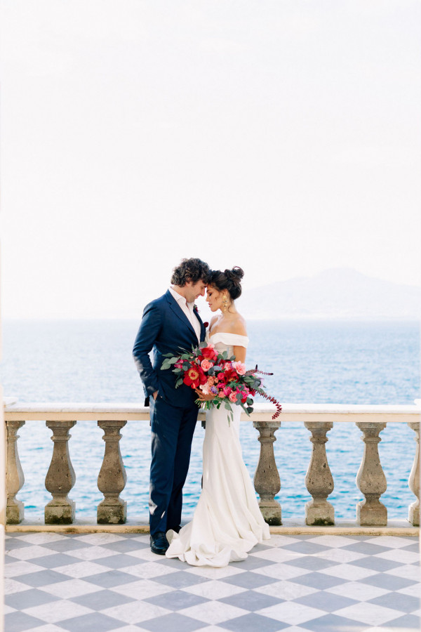 Свадьба на итальянской вилле с видом на