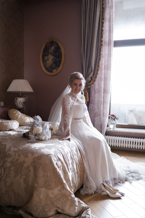 Нежная классическая свадьба в особняке Смирнова