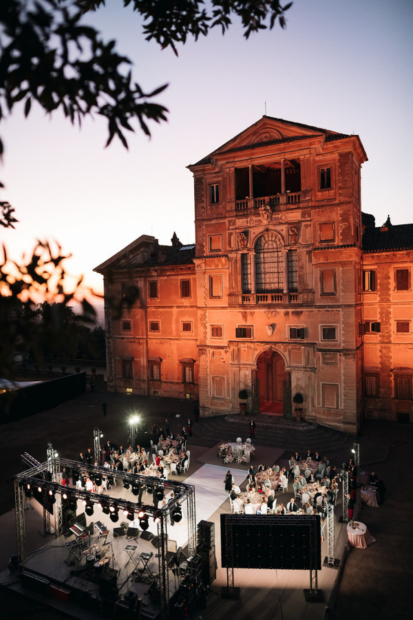 Cвадьба в садах итальянской виллы Альдобрандини