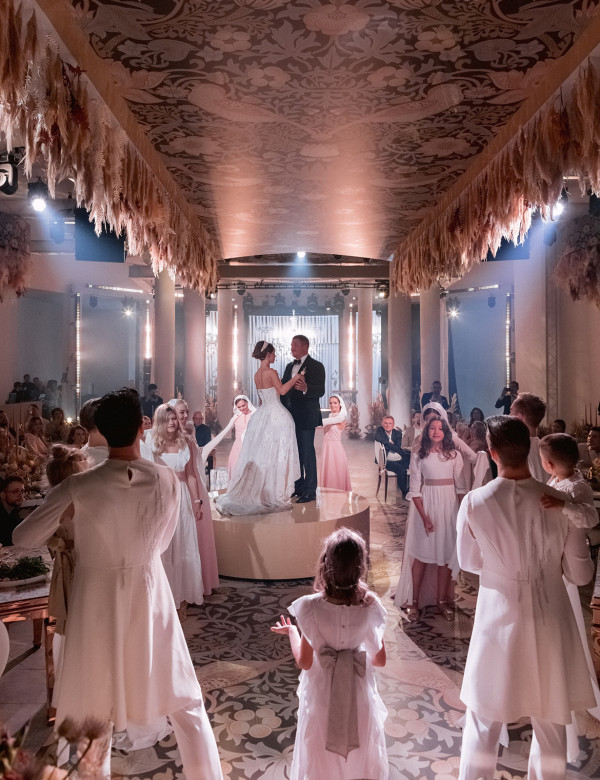 Сказочная свадьба в пастельных тонах