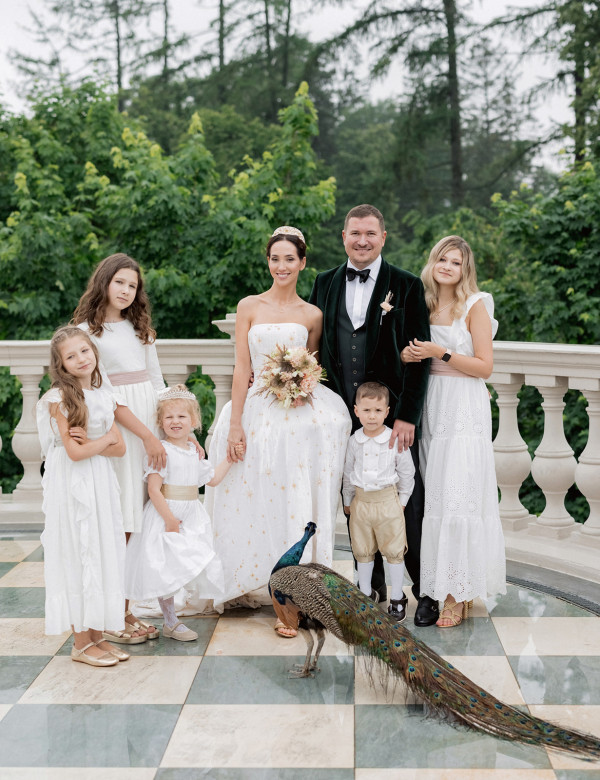 Сказочная свадьба в пастельных тонах