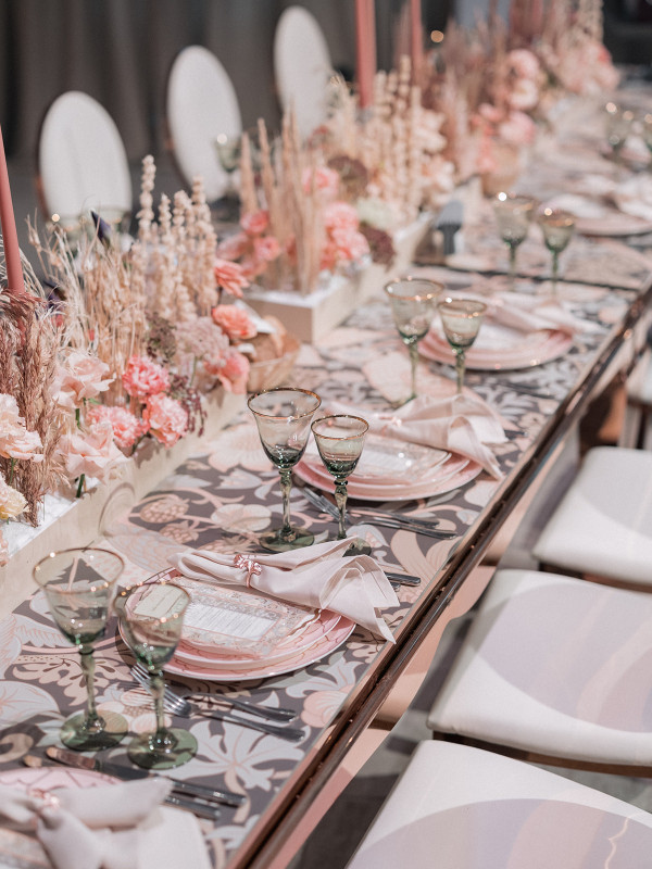 Сказочная свадьба в пастельных тонах