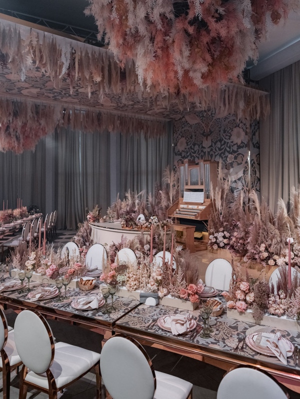 Сказочная свадьба в пастельных тонах