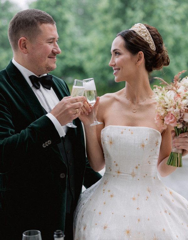 Сказочная свадьба в пастельных тонах