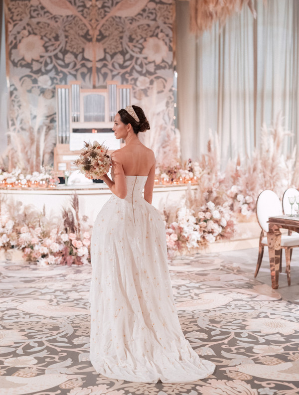 Сказочная свадьба в пастельных тонах