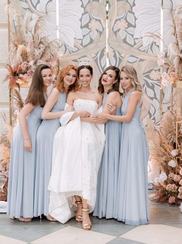 Сказочная свадьба в пастельных тонах