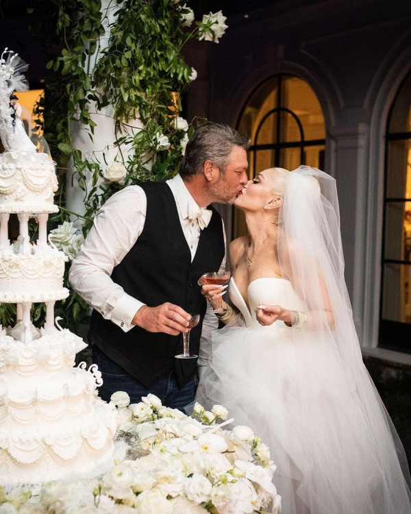 Гвен Стефани вышла замуж. Показываем первые кадры