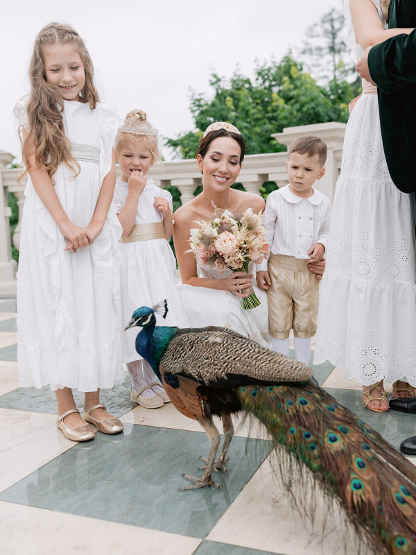 Сказочная свадьба в пастельных тонах