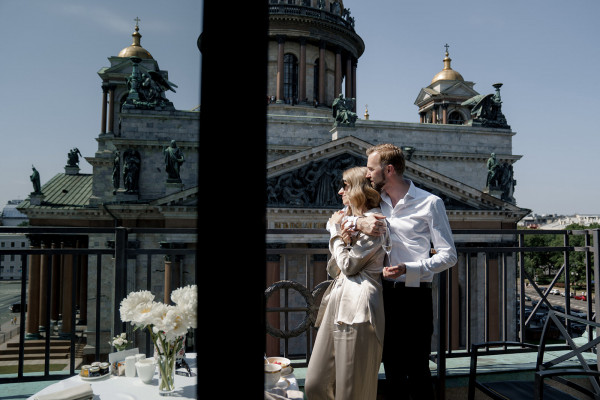 Годовщина свадьбы с прогулкой по Неве и