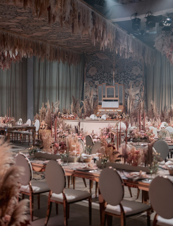 Сказочная свадьба в пастельных тонах