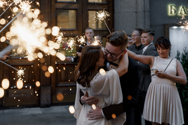 Свадьба со стильными образами в Северной столице