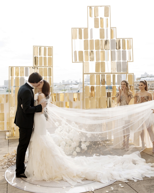 Реальная свадьба в стиле Art Nouveau: о