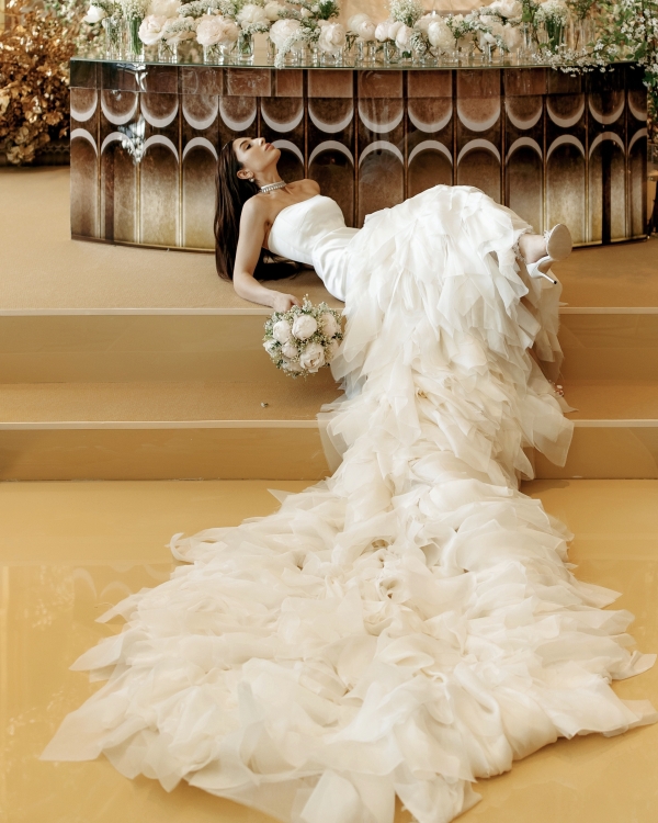 Реальная свадьба в стиле Art Nouveau: о