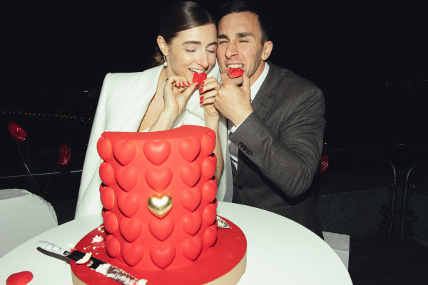 Свадьба с панорамным видом на Москву в