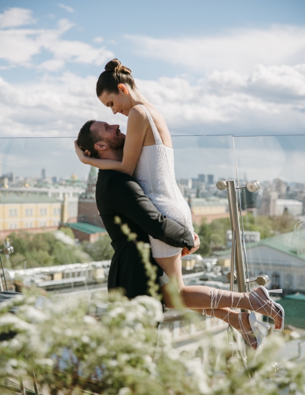 Первая годовщина свадьбы в The Carlton, Moscow: