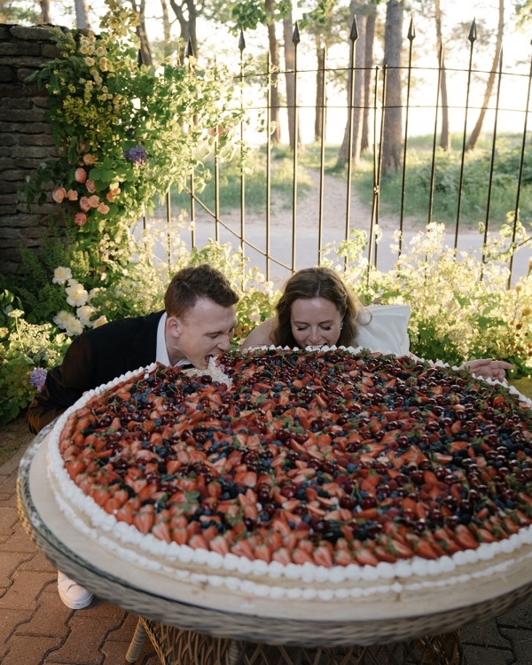 Итальянское настроение на свадьбе в Петербурге: мильфей