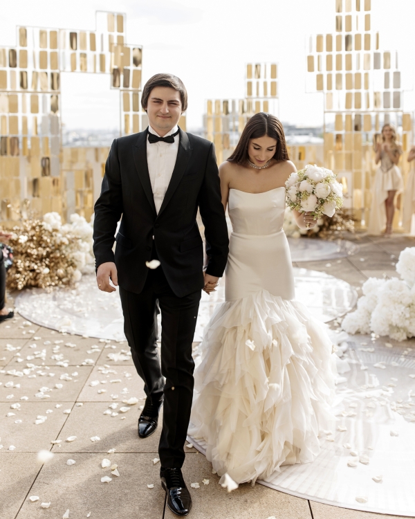 Реальная свадьба в стиле Art Nouveau: о