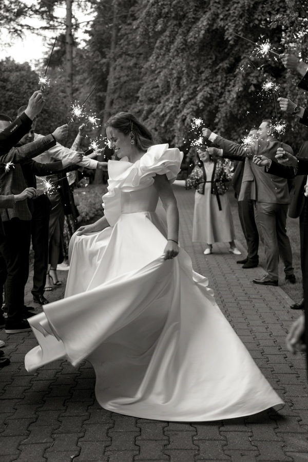 Итальянское настроение на свадьбе в Петербурге: мильфей