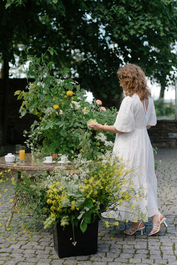 Итальянское настроение на свадьбе в Петербурге: мильфей