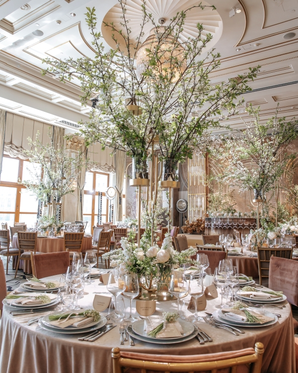 Реальная свадьба в стиле Art Nouveau: о