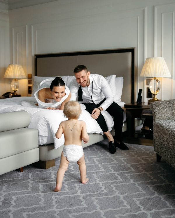 Первая годовщина свадьбы в The Carlton, Moscow: