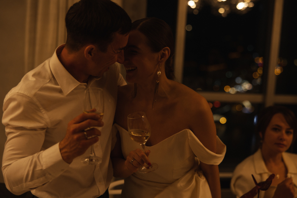 Свадьба с панорамным видом на Москву в